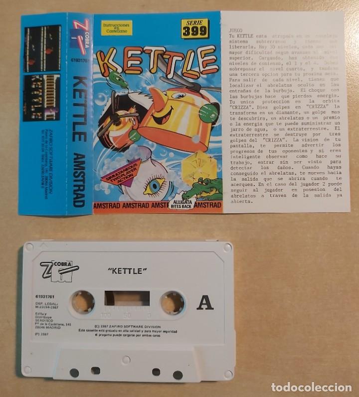 Videojuegos y consolas: Kettle Amstrad Cinta - Foto 4