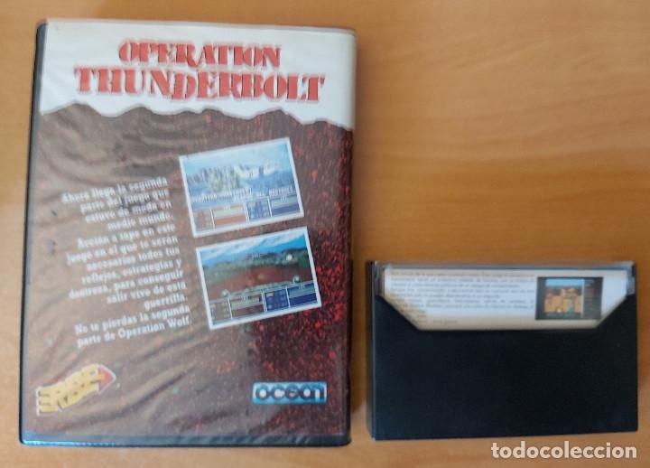 Videojuegos y consolas: Operation Wolf + Thunderbolt Amstrad Cinta - Foto 4