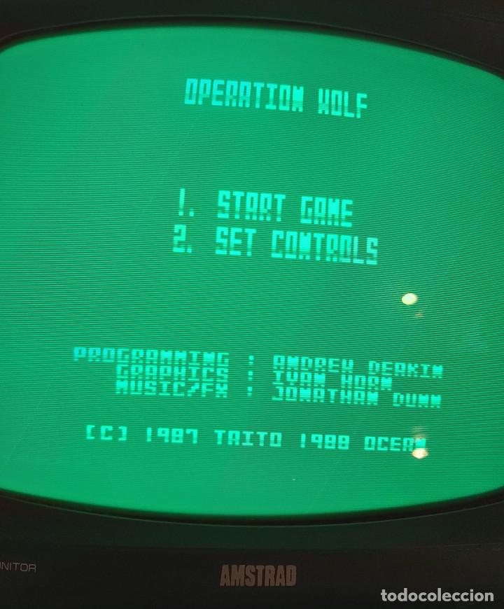 Videojuegos y consolas: Operation Wolf + Thunderbolt Amstrad Cinta - Foto 9