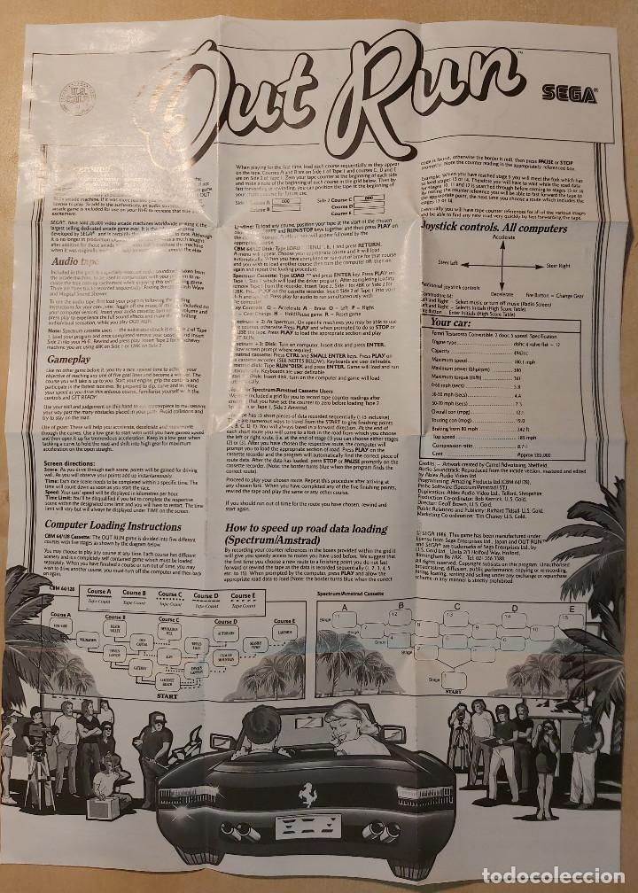 Videojuegos y consolas: Outrun Amstrad Cinta - Foto 6