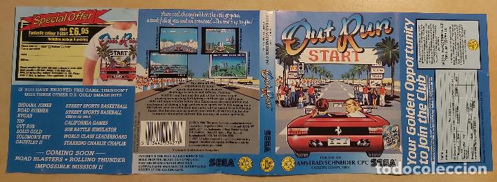 Videojuegos y consolas: Outrun Amstrad Cinta - Foto 7