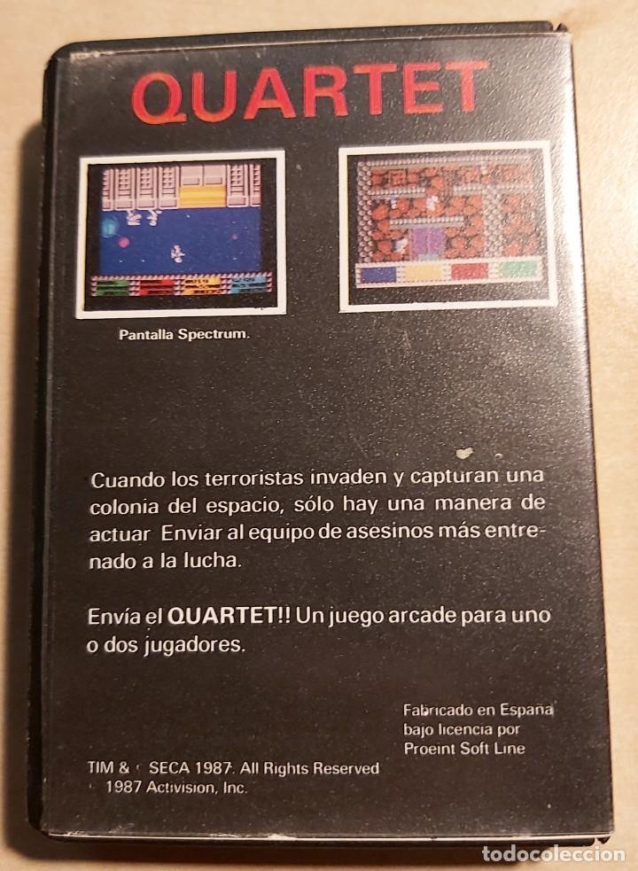 Videojuegos y consolas: Quartet Amstrad Cinta - Foto 6