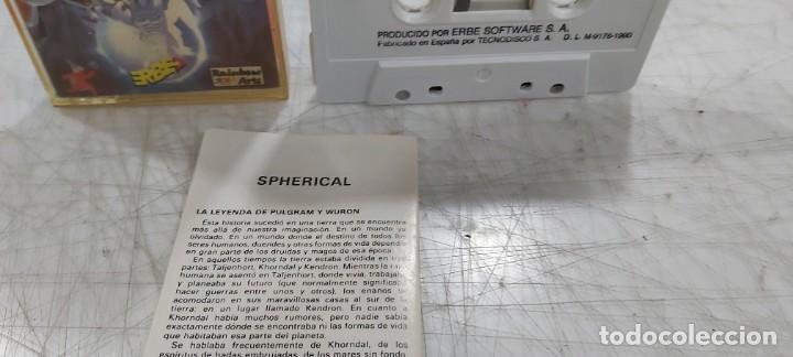 Videojuegos y consolas: ANTIGUO JUEGO DE AMSTRAD EN CINTA SPHERICAL - Foto 2