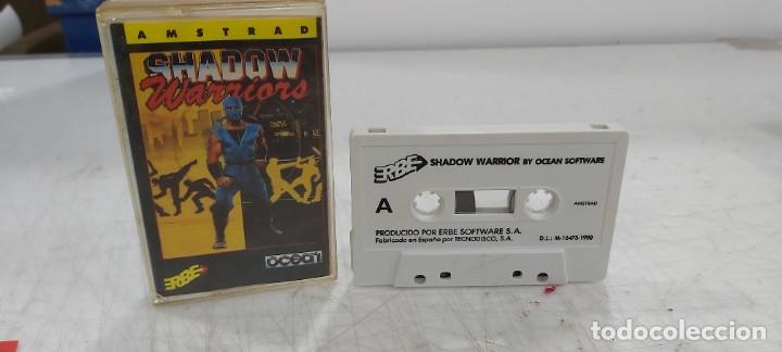 Videojuegos y consolas: ANTIGUO JUEGO DE AMSTRAD EN CINTA SHADOW WARRIORS - Foto 1