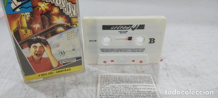 Videojuegos y consolas: ANTIGUO JUEGO DE AMSTRAD EN CINTA CONFUSION - Foto 2