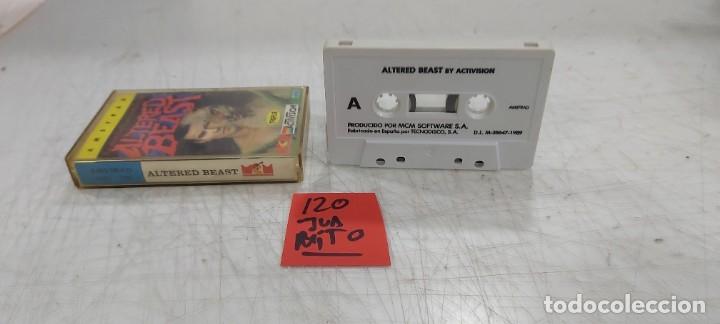 Videojuegos y consolas: ANTIGUO JUEGO DE AMSTRAD EN CINTA ALTERED BEAST - Foto 2