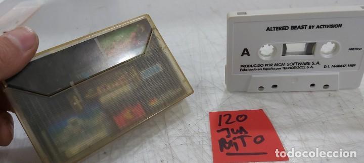 Videojuegos y consolas: ANTIGUO JUEGO DE AMSTRAD EN CINTA ALTERED BEAST - Foto 3