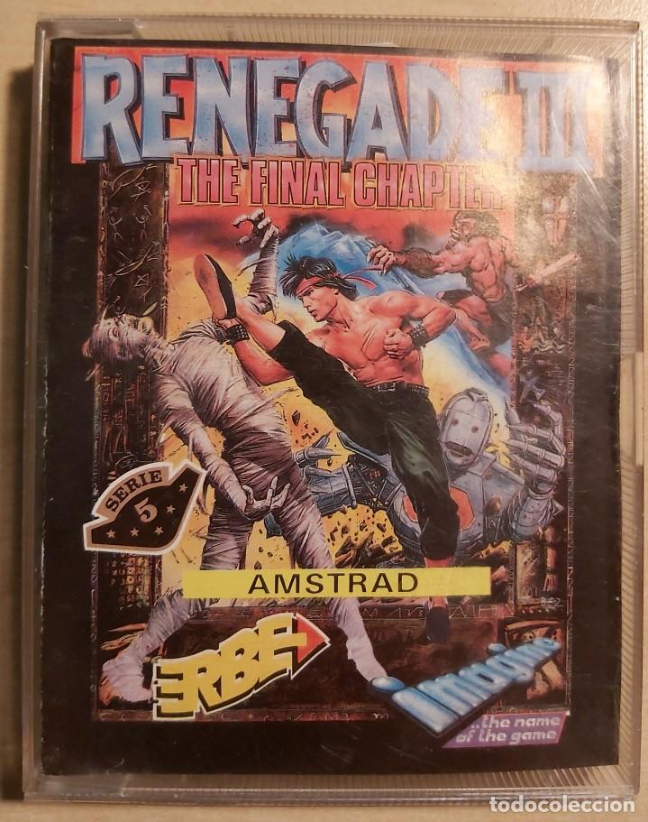Videojuegos y consolas: Renegade III Amstrad Cinta - Foto 1