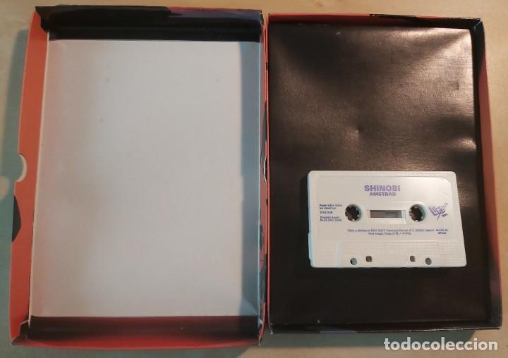 Videojuegos y consolas: Shinobi Amstrad Cinta - Foto 6