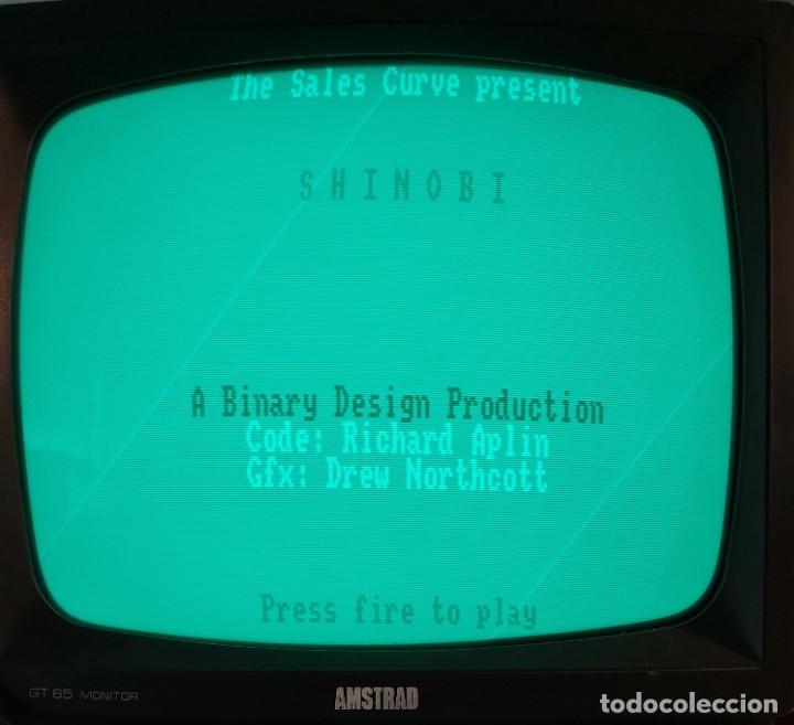 Videojuegos y consolas: Shinobi Amstrad Cinta - Foto 10