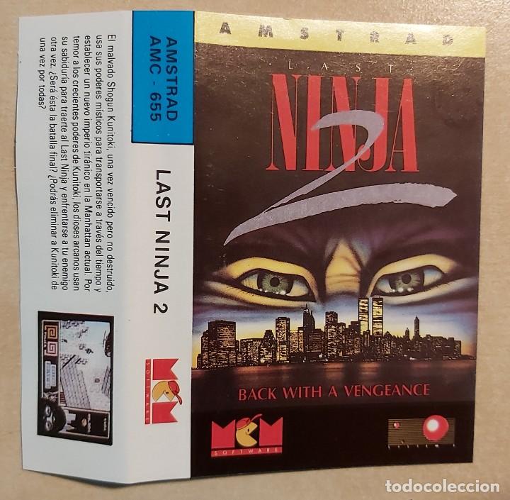 Videojuegos y consolas: The Last Ninja 2 Amstrad Cinta - Foto 4
