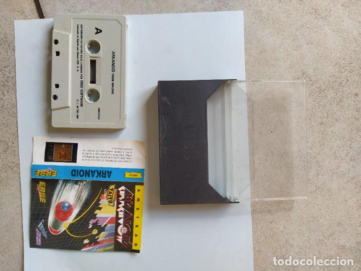 Videojuegos y consolas: ARKANOID AMSTRAD CPC CASSETTE CINTA - Foto 2