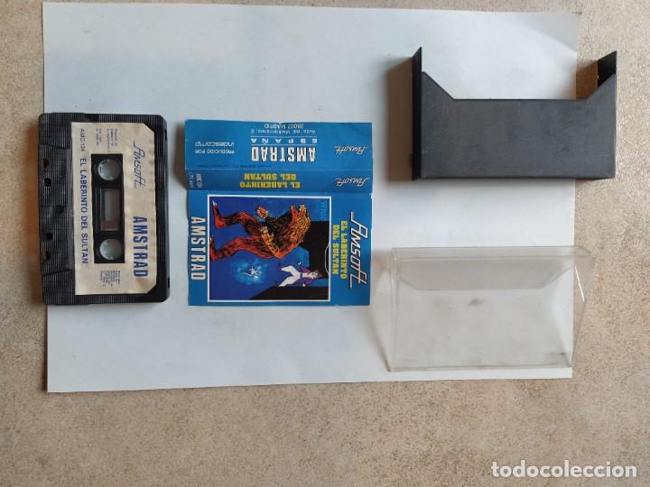 Videojuegos y consolas: EL LABERINTO DEL SULTAN AMSOFT CPC CASSETTE CINTA AMSTRAD - Foto 1