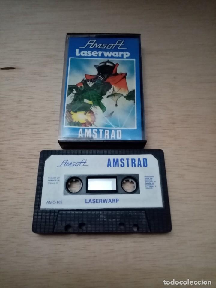 Videojuegos y consolas: LASERWARP. AMSTRAD. AMSOFT - Foto 1