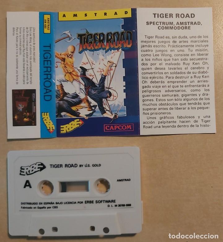 Videojuegos y consolas: Tiger Road Amstrad Cinta - Foto 4