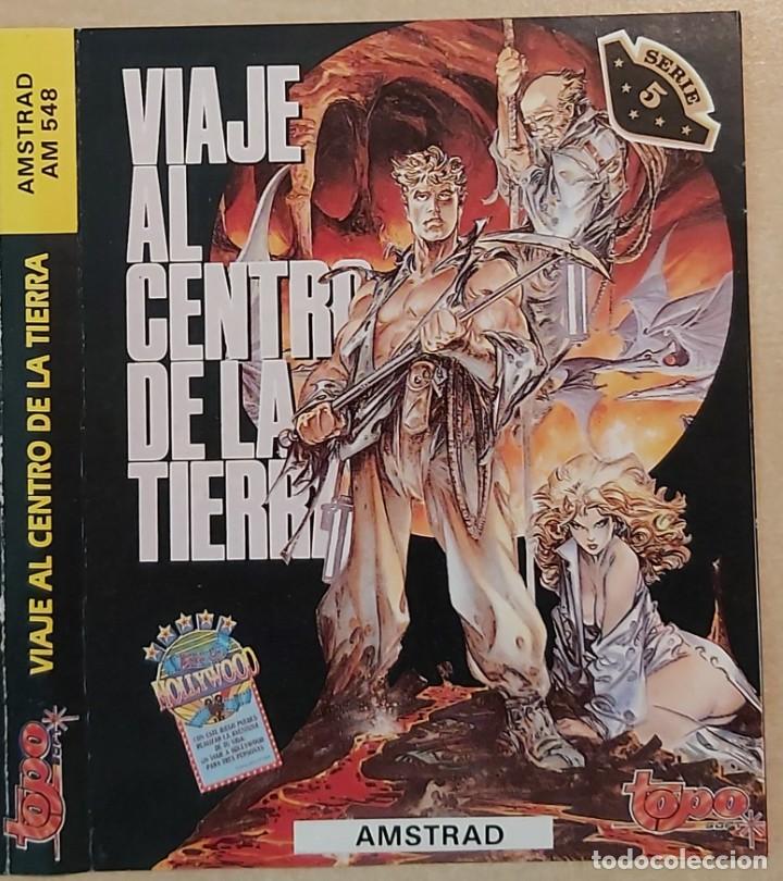 Videojuegos y consolas: Viaje al centro de la Tierra Amstrad Cinta - Foto 1