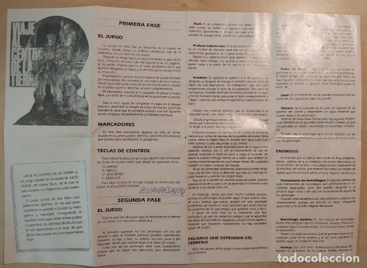 Videojuegos y consolas: Viaje al centro de la Tierra Amstrad Cinta - Foto 5