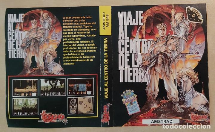 Videojuegos y consolas: Viaje al centro de la Tierra Amstrad Cinta - Foto 9