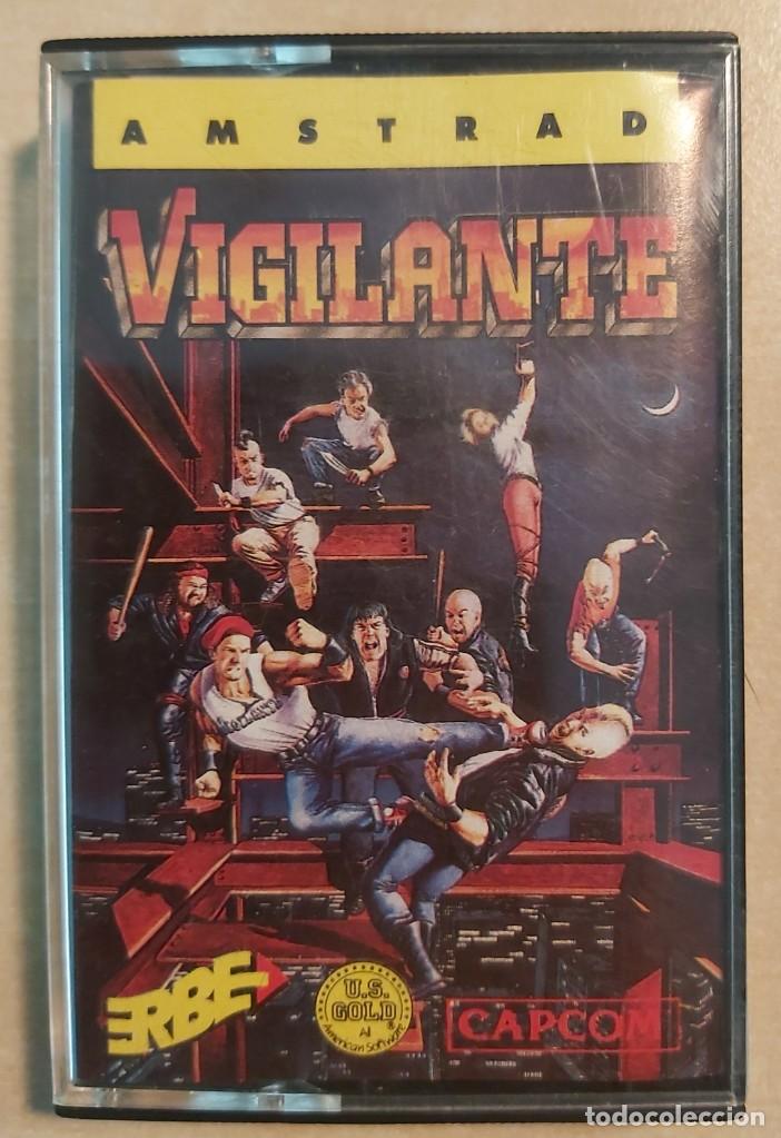 Videojuegos y consolas: Vigilante Amstrad Cinta - Foto 1