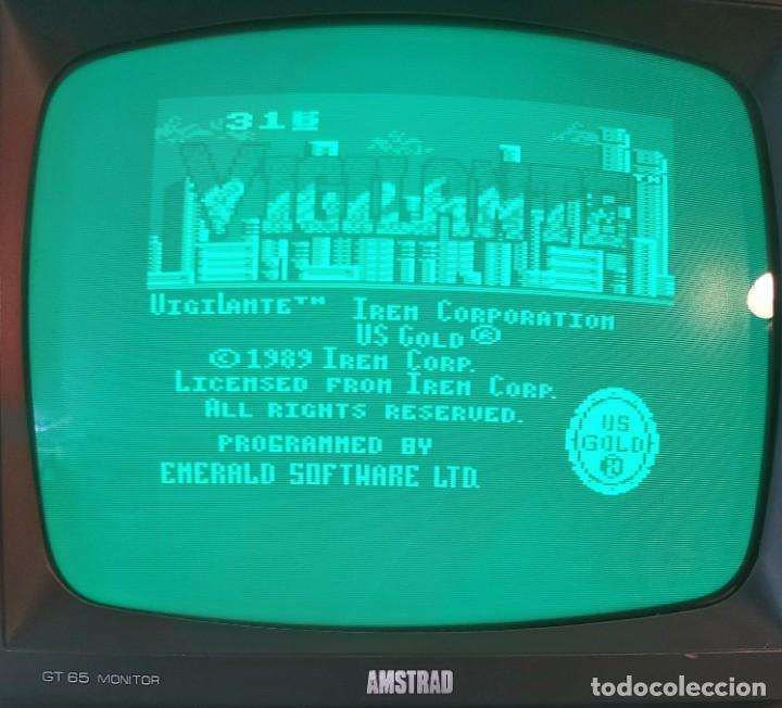 Videojuegos y consolas: Vigilante Amstrad Cinta - Foto 5