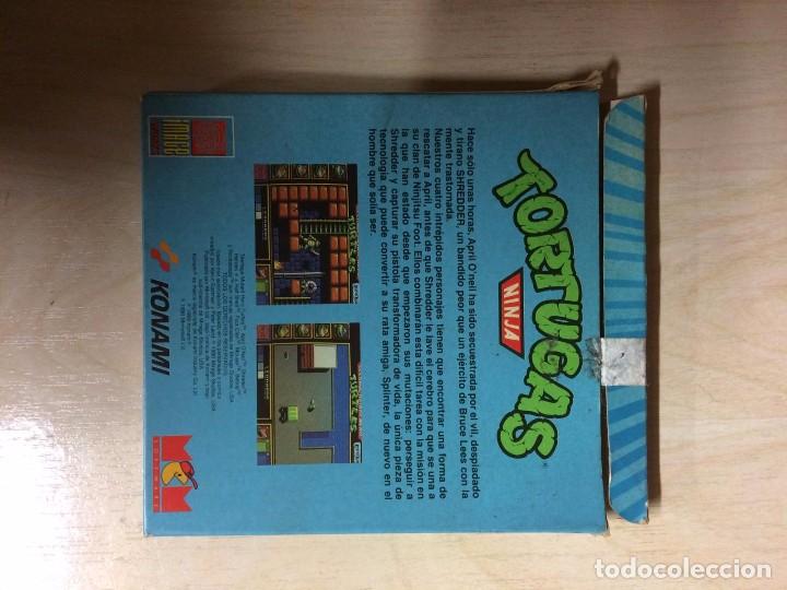 Videojuegos y consolas: TORTUGAS NINJA AMSTRAD DISCO - Foto 3