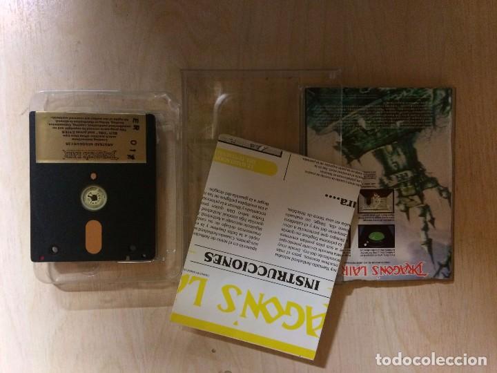 Videojuegos y consolas: DRAGONS LAIR AMSTRAD DISCO - Foto 2