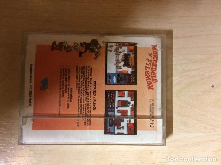 Videojuegos y consolas: MORTADELO Y FILEM&Oacute;N I Y II amstrad DISCO - Foto 2