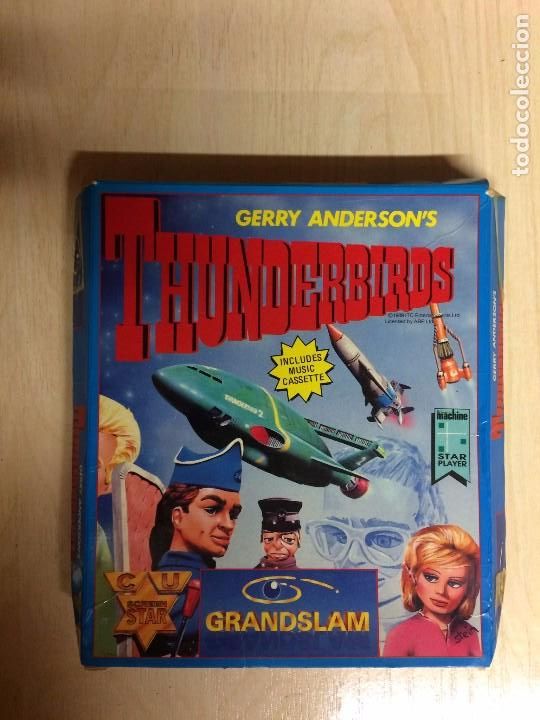 Videojuegos y consolas: THUNDERBIRDS AMSTRAD DISCO Y CINTA - Foto 1