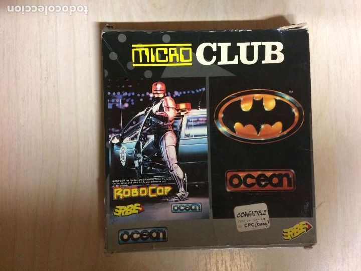 Videojuegos y consolas: BATMAN ROBOCOP AMSTRAD - Foto 1