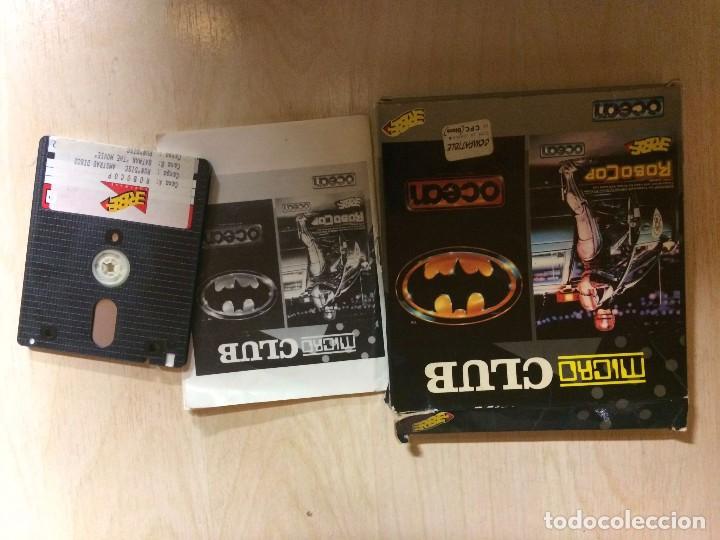 Videojuegos y consolas: BATMAN ROBOCOP AMSTRAD - Foto 2