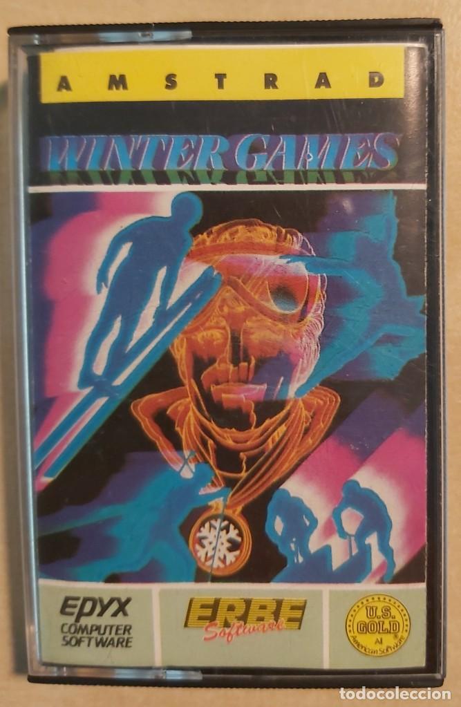 Videojuegos y consolas: Winter Games Amstrad Cinta - Foto 1