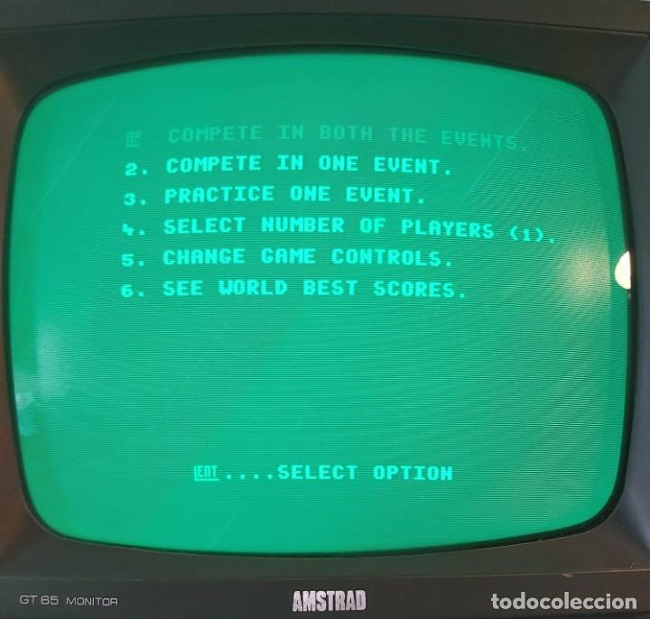Videojuegos y consolas: Winter Games Amstrad Cinta - Foto 2