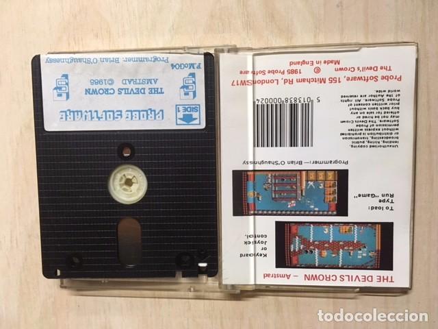 Videojuegos y consolas: THE DEVILS CROW AMSTRAD DISCO - Foto 2
