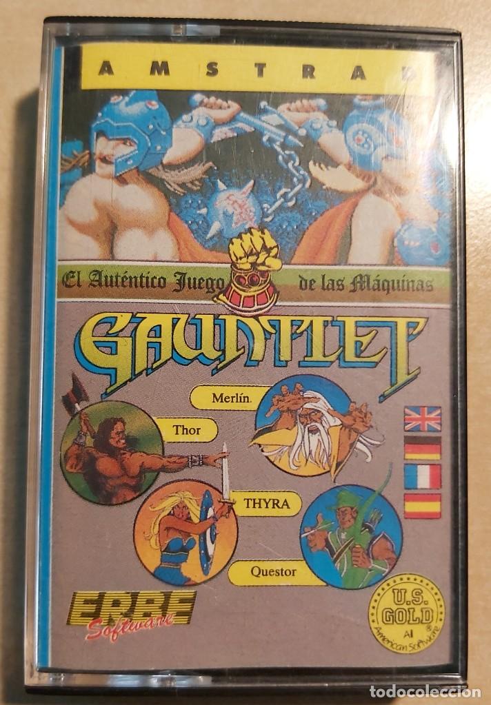 Videojuegos y consolas: Gauntlet Amstrad Cinta - Foto 1