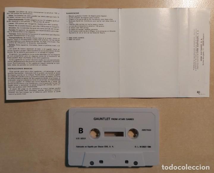 Videojuegos y consolas: Gauntlet Amstrad Cinta - Foto 7