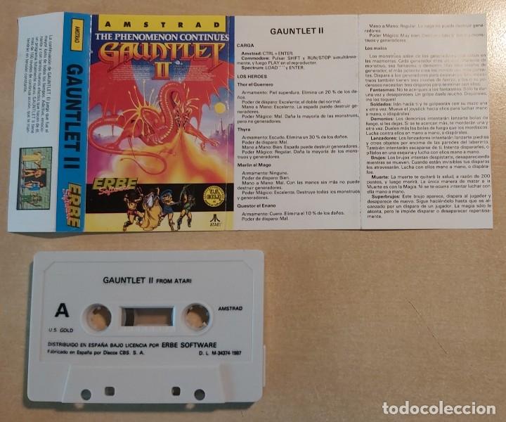 Videojuegos y consolas: Gauntlet II Amstrad Cinta - Foto 4