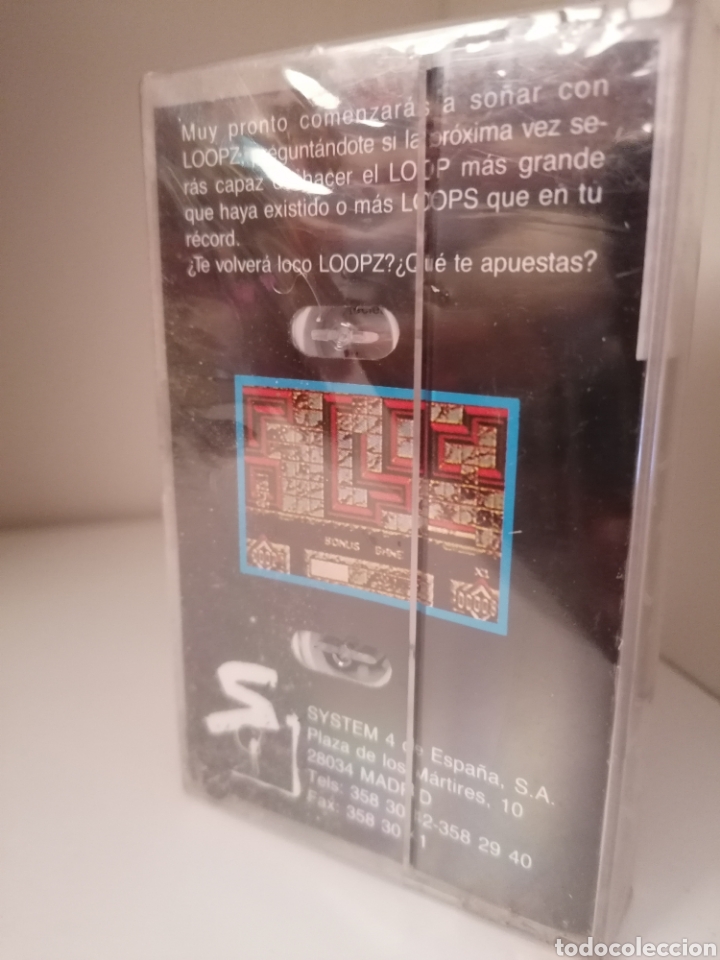 Videojuegos y consolas: LOOPZ. Audiogenic. AMSTRAD. Nuevo sin desprecintar - Foto 2