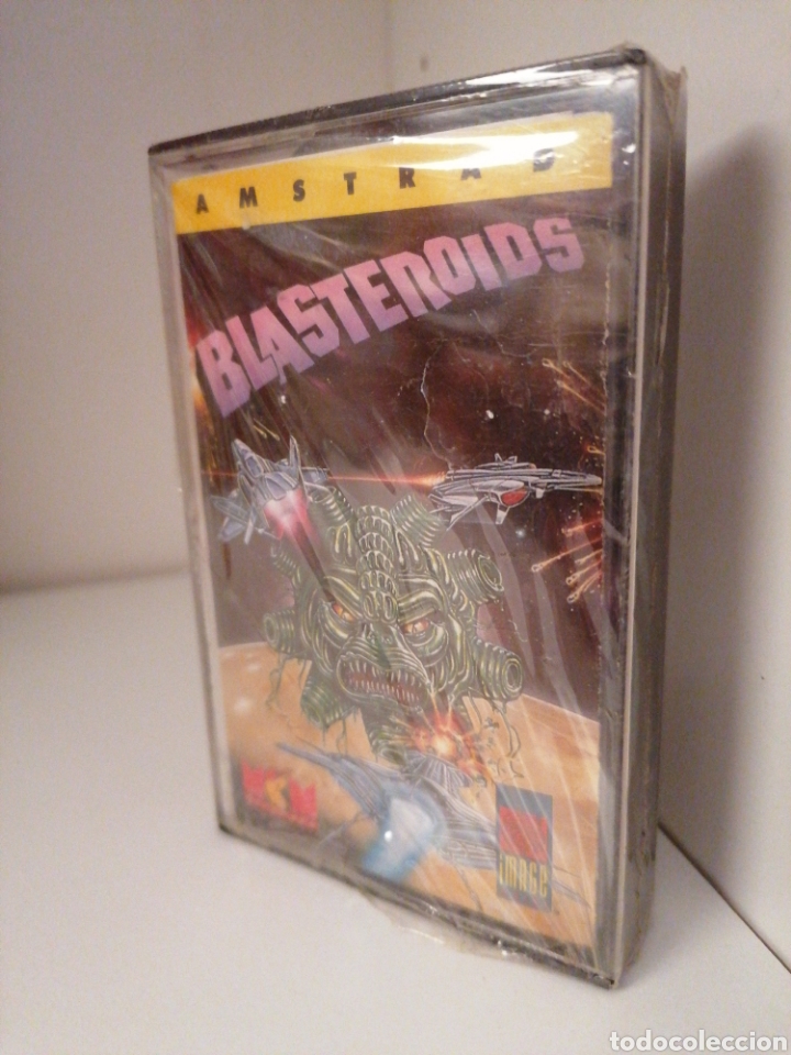 Videojuegos y consolas: BLASTEROIDS. MCM. AMSTRAD. Nuevo sin desprecintar - Foto 1