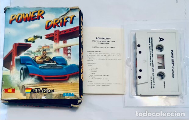 Videojuegos y consolas: Power Drift [Activision] 1989 MCM Software ERBE [Amstrad CPC] - Foto 7