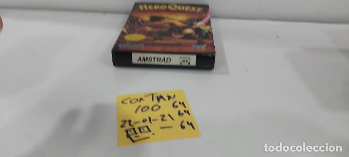 Videojuegos y consolas: ANTIGUO JUEGO PARA AMSTRAD HERO QUEST - Foto 2