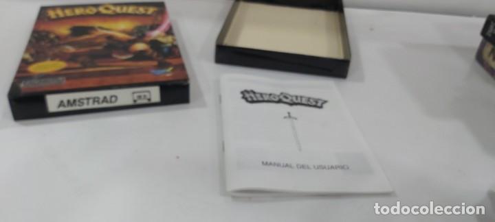 Videojuegos y consolas: ANTIGUO JUEGO PARA AMSTRAD HERO QUEST - Foto 5