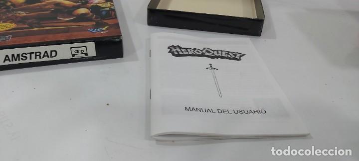 Videojuegos y consolas: ANTIGUO JUEGO PARA AMSTRAD HERO QUEST - Foto 6