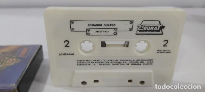 Videojuegos y consolas: ANTIGUO JUEGO PARA AMSTRAD COMANDO QUATRO - Foto 3