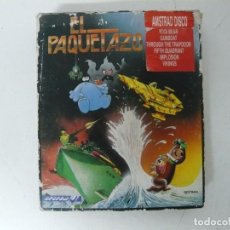 Videojuegos y Consolas: EL PAQUETAZO - PACK DE JUEGOS / CAJA CARTÓN / AMSTRAD CPC 464 / RETRO VINTAGE / DISCO - DISKETTE. Lote 265983003