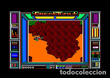 Videojuegos y consolas: Breakthru [US Gold] 1986 Data East - Erbe Software [Amstrad CPC] Break Thru - Foto 4
