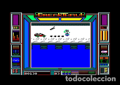 Videojuegos y consolas: Breakthru [US Gold] 1986 Data East - Erbe Software [Amstrad CPC] Break Thru - Foto 6
