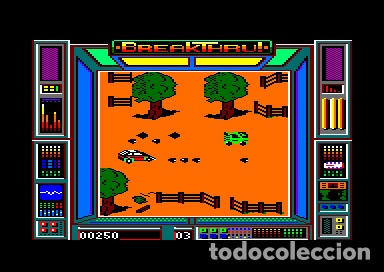 Videojuegos y consolas: Breakthru [US Gold] 1986 Data East - Erbe Software [Amstrad CPC] Break Thru - Foto 5