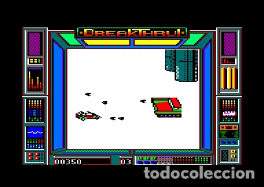 Videojuegos y consolas: Breakthru [US Gold] 1986 Data East - Erbe Software [Amstrad CPC] Break Thru - Foto 8