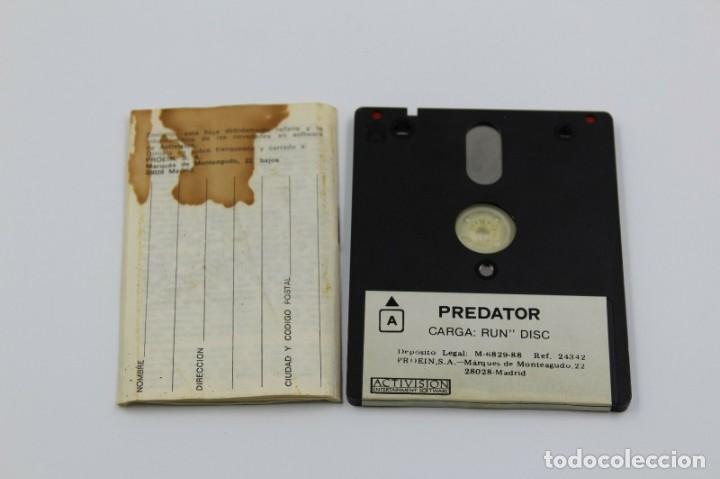 Videojuegos y consolas: AMSTRAD DISK DISCO FIRETRAP & SCHWARZENEGGER PREDATOR VERSION ESPA&Ntilde;OLA - Foto 4