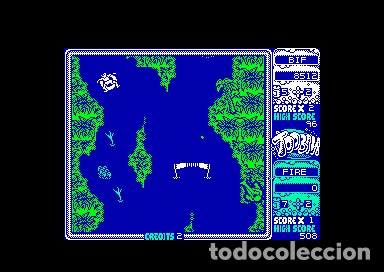Videojuegos y consolas: Toobin&acute; [Domark] 1989 [Tengen] [Teque] [ATARI Games] - Erbe Software [AMSTRAD CPC] - Foto 11
